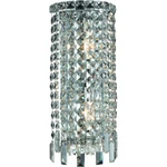 Crystal Wall Sconce Bedroom Bathroom Dining Hallway 2 Light Fixture 18". Fixed Price $356.61.
