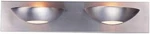 Triarch 25652-BS Halogen 2LT Vanity Fixture, Brushed Steel Nib. Fixed Price $139.99.