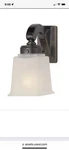 Visual Comfort Wall Sconce SL2111BZ Fg. Fixed Price $95.00.