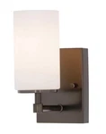 Generation Lighting Wall Sconce Oil Rubbed Bronze Model 4124601-778. Fixed Price $26.25.