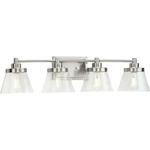 Progress Lighting P300351 Hinton 34"W Bathroom Vanity - Nickel. Fixed Price $229.99.