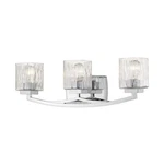 Z-lite Zaid Light Vanity, Chrome/chisel 1929-3V-CH. Fixed Price $144.99.