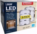 Feit Electric Led Wall Sconce Indoor/outdoor Brushed Nickel 2 Pack. Fixed Price $29.99.