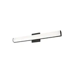 Kuzco Longitude 24" Led Vanity, Black/white Acrylic Diffuser VL61224-BK. Fixed Price $147.20.