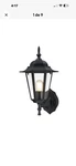 Gruenlich Outdoor Wall Lantern, Sconce As Porch Lighting Fixture With E2.... Fixed Price $30.00.
