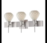 Philips Forecast 190151836 3-LIGHT Ripple Satin Nickel Bathroom Vanity. Fixed Price $99.99.