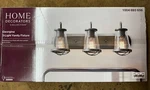 Home Decorators Georgina 24 In. 3-LIGHT Steel Industrial Bathroom Vanity. Fixed Price $45.00.