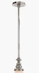 New Visual Comfort Boston Pendant Light Polished Nickel No Shade SL5125PN. Fixed Price $249.95.