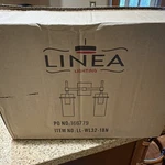 Linea Lighting Sikora 2-LIGHT Armed Wall Sconce Brushed Nickel LL-WL32-1BN. Fixed Price $65.00.