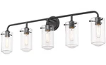 Z-lite 471-5V-MB Light Vanity, Matte Black. Fixed Price $111.75.