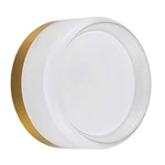 Dainolite LUC-515LEDW Lucia 5" Tall Wall Sconce White / Aged Brass. Fixed Price $142.00.