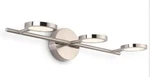 Joossnwell Modern Led Vanity 3-LIGHT Brushed Nickel. Fixed Price $45.99.