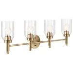 Light Bath VANITY-10.5 Inches Tall And 34 Wide-champagne Bronze Finish. Fixed Price $171.95.