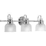 Progress Lighting P2992 Chrome Archie 3-LIGHT 26"W Bathroom Vanity. Fixed Price $152.76.