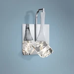 Elan Rockne Chrome 9 1/2" High 1-LIGHT Modern Led Wall Sconce. Fixed Price $239.99.