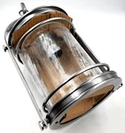 Quoizel BKR8410IA Aluminum 1-LIGHT 18"T Outdoor Wall Sconce W/crackled Glass. Fixed Price $179.97.