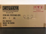 Capital Lighting Dawson 3 26" Wide Bathroom Vanity - Aged Brass. Fixed Price $77.99.