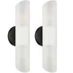Daycent Modern Farmhouse Black Bathroom Light Fixtures Wall Sconces Set Of Tw.... Fixed Price $181.63.