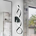Henveton Nafissa 27.36" Matte Black Led Wall Mount Vanity Light YLW900516-68B. Fixed Price $59.88.