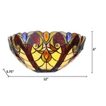 Chloe Lighting Adia Victorian Tiffany-syle Dark Bronze 1 Wall Sconce.... Fixed Price $89.10.