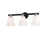 Vaxcel W0406 Vermont Light 23" Wide Vanity With Frosted Glass Shades. Fixed Price $159.00.
