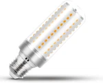 Big Size: 1.57X4.92 INCHE26 150W Equivalent Led Candelabra Corn Bulbs, 2700K War. Fixed Price $14.80.