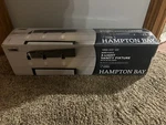 Hampton Bay Northvale 24 3-LIGHT Matte Black Industrial Bathroom Vanity. Fixed Price $30.00.