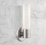 Kovacs P5041-084 Wall Sconce Bathroom Fixtures Indoor Lighting Brushed Nickel. Fixed Price $57.00.