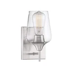 Savoy House Lighting 9-4030-1-SN Octave Wall Sconce Satin Nickel. Fixed Price $37.99.