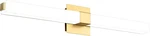 Modern 32" Gold Led Bathroom Vanity Light Fixture 22W Bright White 6000K. Fixed Price $93.99.
