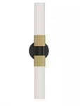 Alora Mood Rue 22IN 2-LIGHT Vanity Black/gold VL416102MBBG. Fixed Price $179.00.