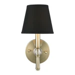 Golden Lighting 3500-1W Brass Waverly 12"H Wall Sconce. Fixed Price $80.00.