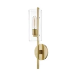 Mitzi H326101-AGB, Ariel Light Inch Wall Sconce Aged Brass. Fixed Price $163.50.