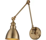 Savoy House 9-960-1-322 Dakota Wall Sconce, 1-LIGHT Watts, Warm Brass. Fixed Price $170.49.
