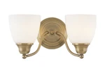 Livex Lighting 13672 Brass Somerville 2-LIGHT Bathroom Vanity. Fixed Price $129.96.