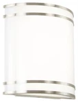 Minka Lavery 6414-L Vantage 10" Tall Led Wall Sconce Nickel. Fixed Price $72.00.