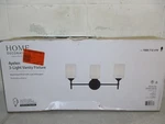 Home Decorators Ayelen 10.25 3-LIGHT Black Vanity 39109-HBOW. Fixed Price $25.46.