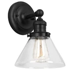 Design House 589028 Augustin 11" Tall Bathroom Sconce - Black. Fixed Price $94.95.