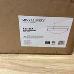 Minka Lavery 823-66A Vantage Light 13"W Flush Mount Ceiling Fixture Coal. Fixed Price $89.99.