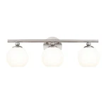 Z-lite Neoma Light Vanity, Brushed Nickel/opal Etched 1100-3V-BN. Fixed Price $183.60.