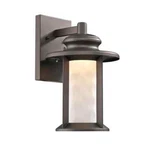 Chloe Lighting Owen Led Rubbed Bronze Outdoor Wall Sconce Fixture 12" Tall. Fixed Price $30.59.