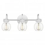 Quoizel ANW8603C Andrews Polished Chrome 3-LIGHT Bath Vanity. Fixed Price $69.30.