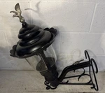 Antique Vtg Charmglow Gas Light Model 1700 Lantern Street Outside Eagle Finial. Fixed Price $279.97.