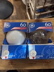 Vintage New Westinghouse 60 Watt Light Bulbs Vanity Globe Frosted /clear. Fixed Price $12.89.