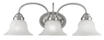 Livex Lighting 1533-91 Edgemont Bathroom Vanity Brushed Nickel. Fixed Price $155.96.