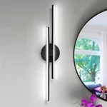 Edislive Bourget 23.6 In. 2-LIGHT Black Led Vanity Bar 6000K. Fixed Price $59.49.