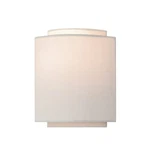 Vaxcel Burnaby 1L Wall Sconce, Matte Brass, White Linen Shade - W0224. Fixed Price $89.99.