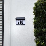 Gama Sonic House Numbers With Solar Light Address Wall Plaque (81I90010). Fixed Price $29.99.