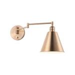 Maxim Lighting Library 1-LIGHT Sconce Horizontal Swing Arm, Heritage 12220HR. Fixed Price $198.00.