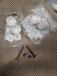 American Standard 7381251-200.0200A Ez-install Bolt Cap Kit, White New Sealed. Fixed Price $14.98.